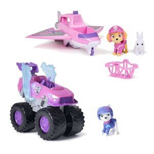 NEW Paw Patrol Air Rescue Skye & Rescue Wheels Roxi